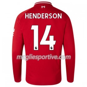Completo Calcio Liverpool Henderson 14 Divisa Prima 2018/2019 ML